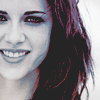 Pink-and-White icons with Kristen Stewart