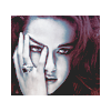 Pink-and-White icons with Kristen Stewart